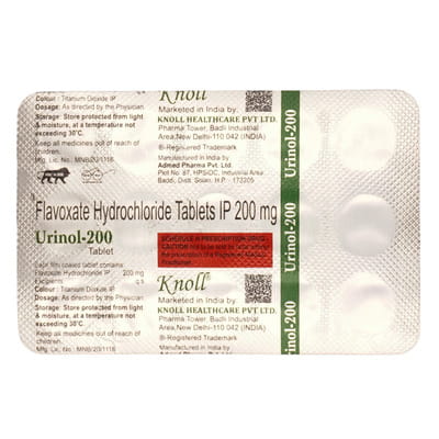 Urinol 200mg Strip Of 15 Tablets