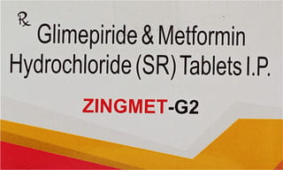 Zingmet G 2mg Strip Of 10 Tablets