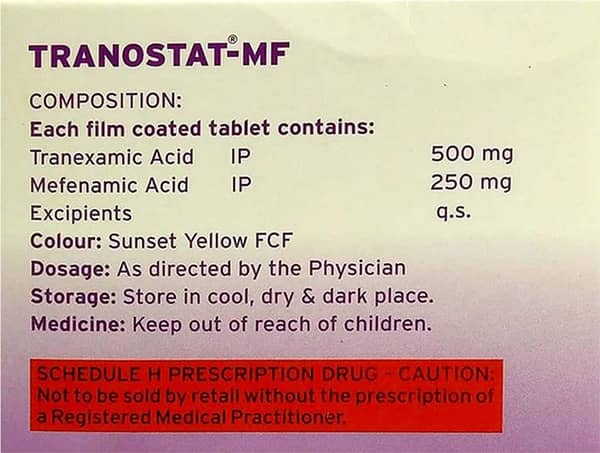 Tranostat MF Tablet