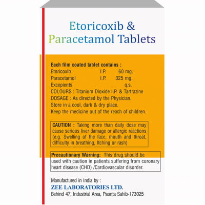 Zeexib Plus Strip Of 10 Tablets