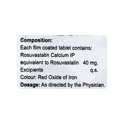 Advastat 40mg Strip Of 10 Tablets