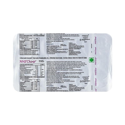 Nhs Chiro Strip Of 10 Tablets