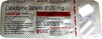 Lndip 20mg Strip Of 10 Tablets