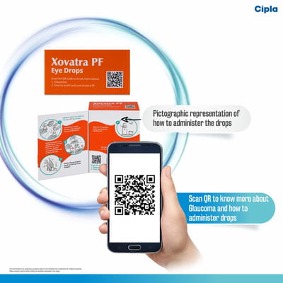 New Xovatra Pf Bottle Of 5ml Eye Drops