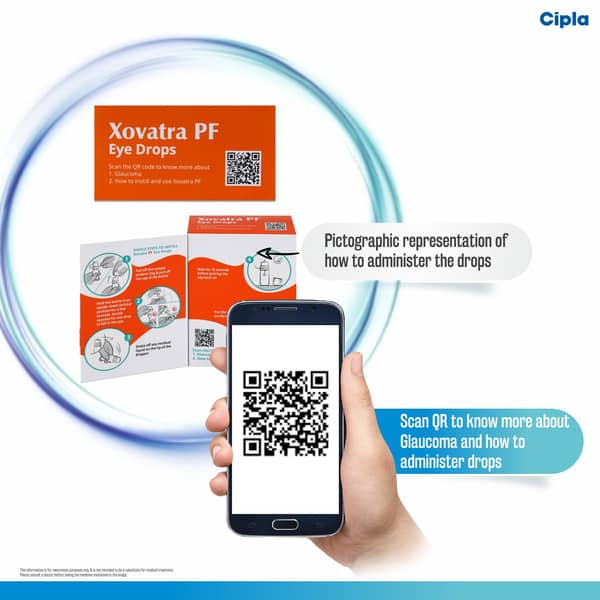 New Xovatra Pf Bottle Of 5ml Eye Drops