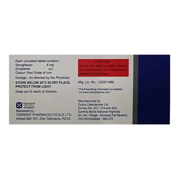 Vorxar 4Mg Strip Of 10 Tablets