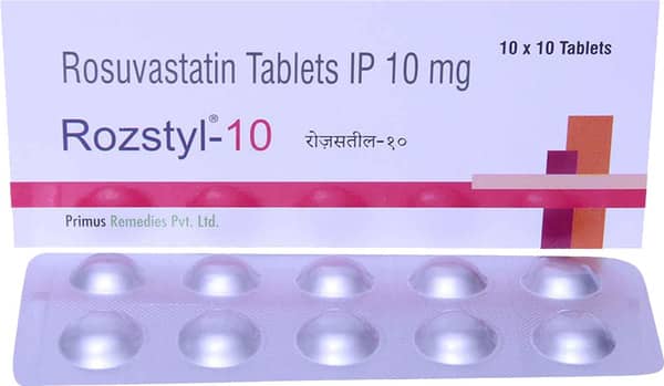 Rozstyl 10mg Strip Of 10 Tablets