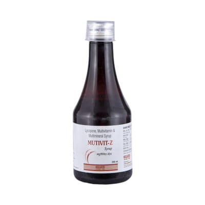 Mutivit Z Bottle Of 200ml Syrup