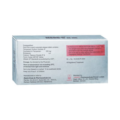Mero O Er 300mg Strip Of 6 Tablets