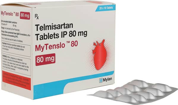 Mytenslo 80mg Strip Of 10 Tablets