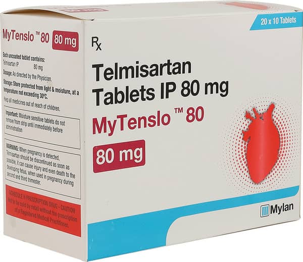 Mytenslo 80mg Strip Of 10 Tablets