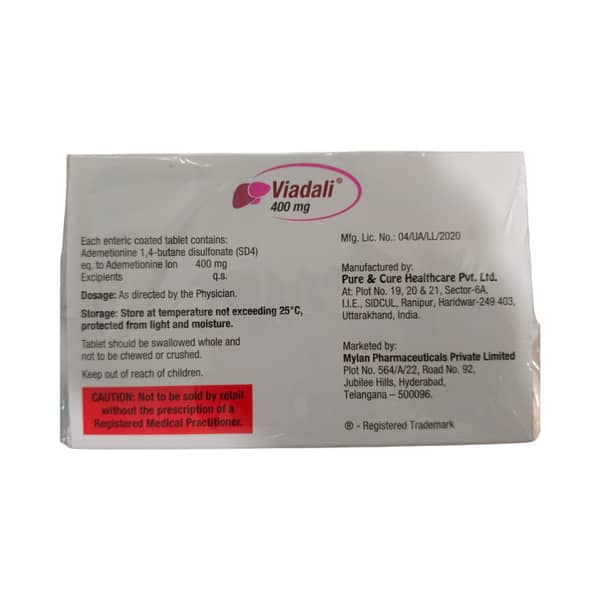 Viadali 400mg Strip Of 10 Tablets