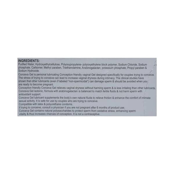 Conceva Tube Of 5Gm Vaginal Gel (Pack Of 3)