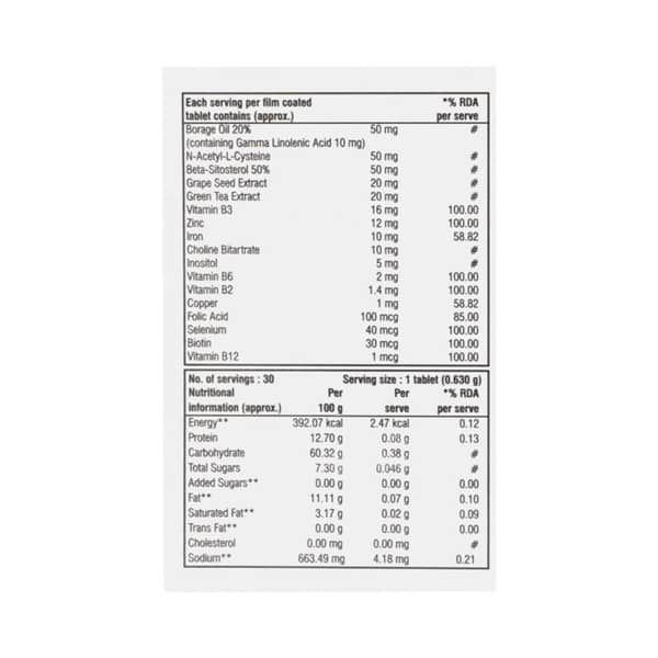 New Keraglo Men Strip Of 10 Tablets