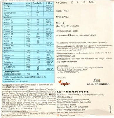 Moktel Strip Of 15 Tablets
