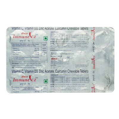 Immune Cz Strip Of 15 Chewable Tablets