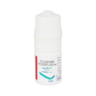 Cyclisis Pf Bottle Of 5ml Eye Drops