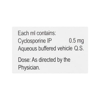 Cyclisis Pf Bottle Of 5ml Eye Drops