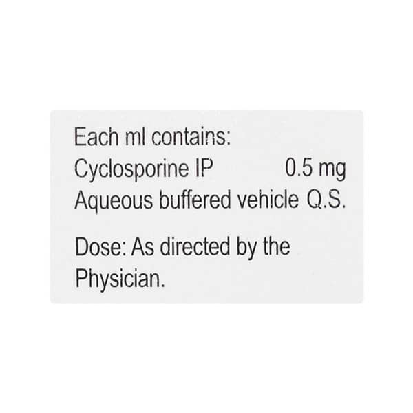 Cyclisis Pf Bottle Of 5ml Eye Drops