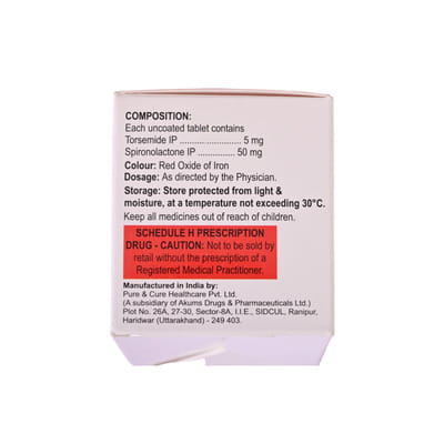 Aldactone T 5mg Strip Of 15 Tablets
