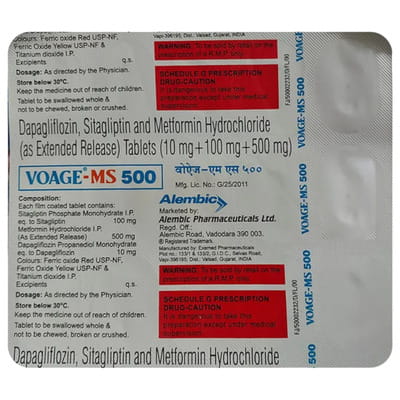 Voage Ms 500mg Strip Of 15 Tablets