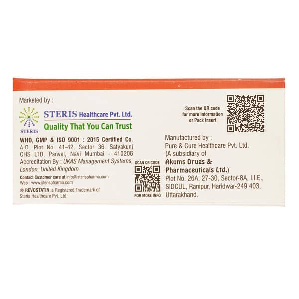 Revostatin Ez 20Mg Strip Of 10 Tablets