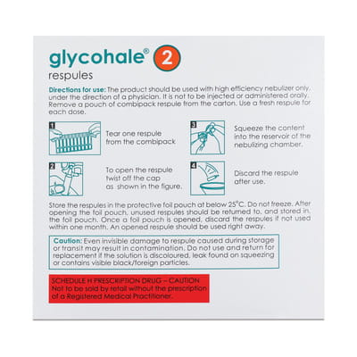 Glycohale 2 25mcg 2ml Packet Of 10 Respules