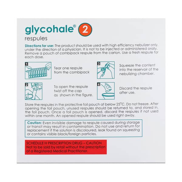 Glycohale 2 25mcg 2ml Packet Of 10 Respules