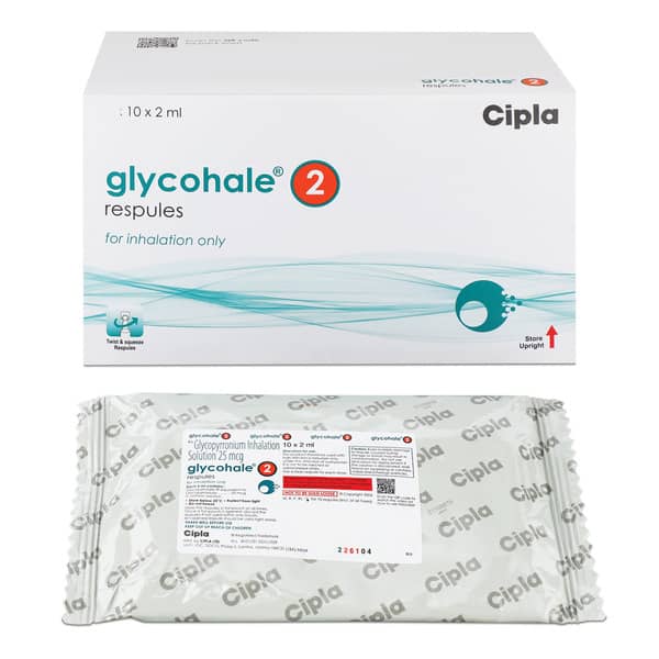 Glycohale 2 25mcg 2ml Packet Of 10 Respules