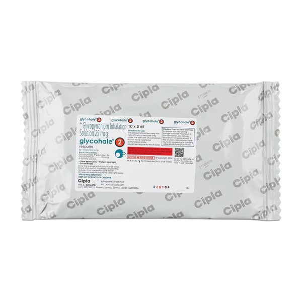 Glycohale 2 25mcg 2ml Packet Of 10 Respules