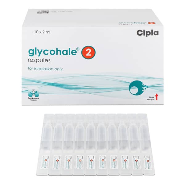 Glycohale 2 25mcg 2ml Packet Of 10 Respules