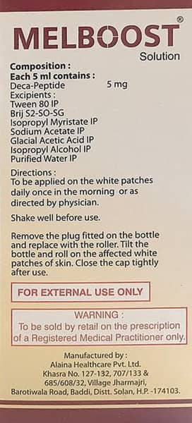 Melboost Bottle Of 5ml Solution
