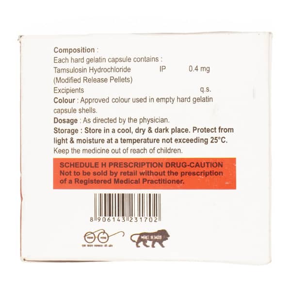 Temsujohn 0.4Mg Strip Of 15 Capsules