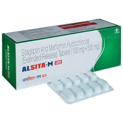 Alsita M 100mg Strip Of 10 Tablets