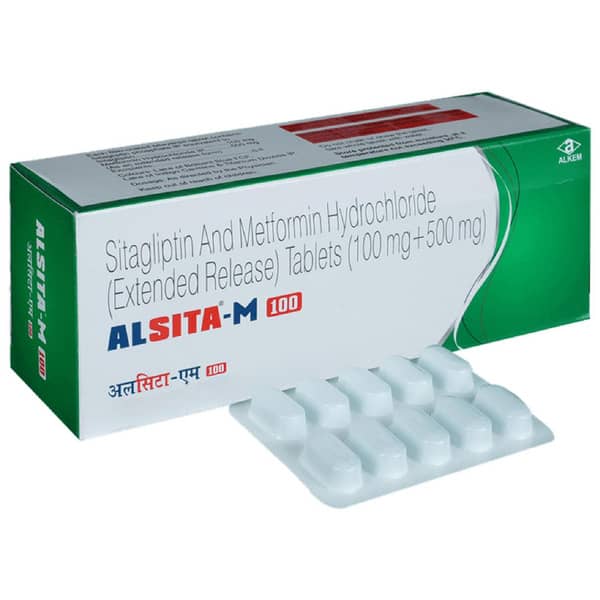 Alsita M 100mg Strip Of 10 Tablets