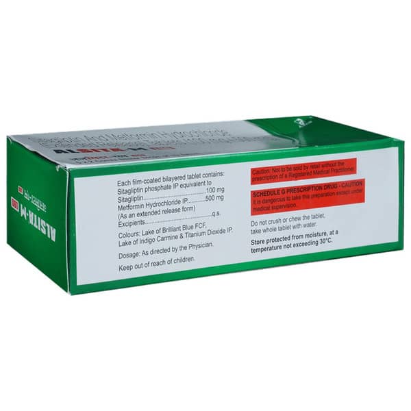 Alsita M 100mg Strip Of 10 Tablets