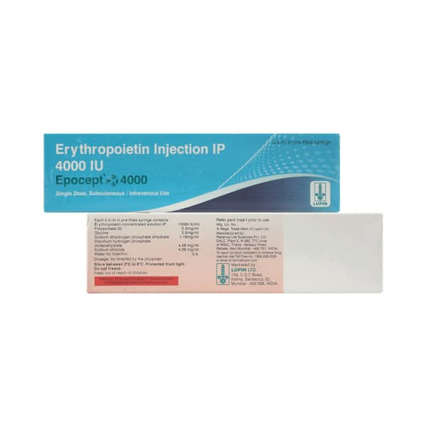 Epocept 4000iu Pre Filled Syringe Of 0.4ml Injection