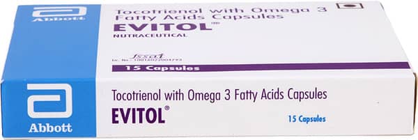 Evitol Strip Of 15 Capsules