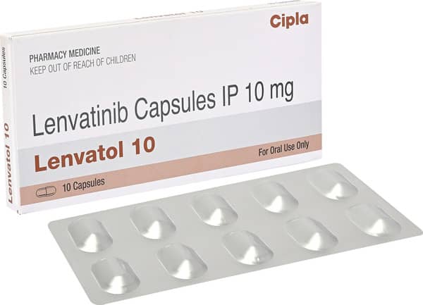 Lenvatol 10mg Strip Of 10 Capsules