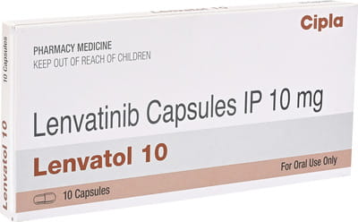 Lenvatol 10mg Strip Of 10 Capsules