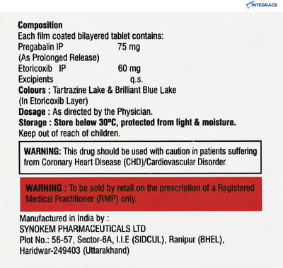 Ebov Pg Strip Of 10 Tablets