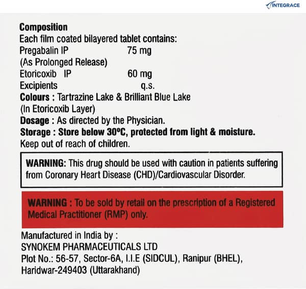 Ebov Pg Strip Of 10 Tablets