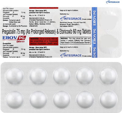 Ebov Pg Strip Of 10 Tablets
