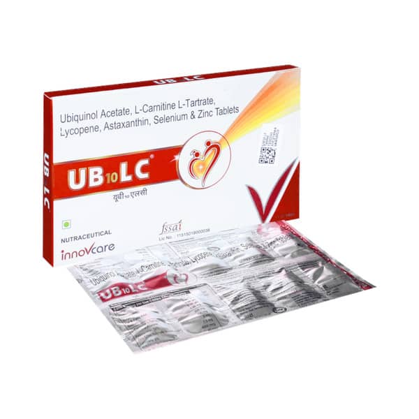 Ub 10 Lc Strip Of 10 Tablets