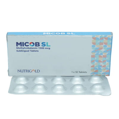Micob Sl Strip Of 10 Sublingual Tablets