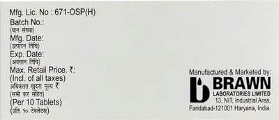 Stagtin 25mg Strip Of 10 Tablets