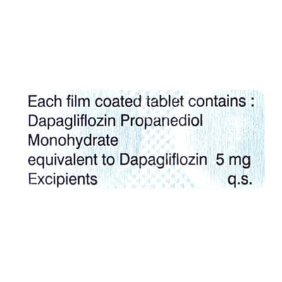 Dapanova 5mg Strip Of 15 Tablets