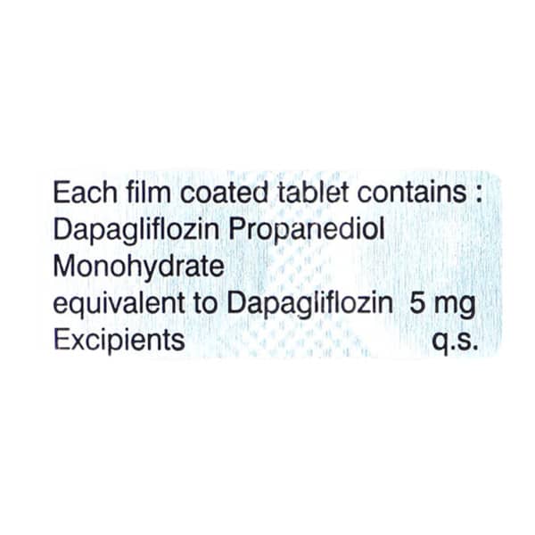 Dapanova 5mg Strip Of 15 Tablets