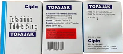 Tofajak 5mg Bottle Of 60 Tablets