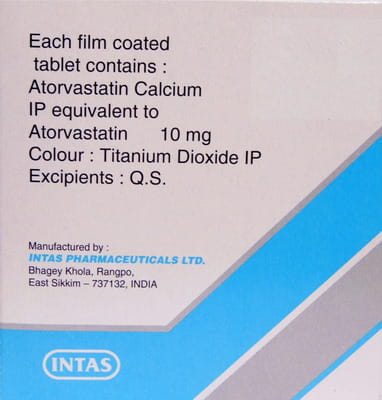 Lipicure 10mg Strip Of 20 Tablets